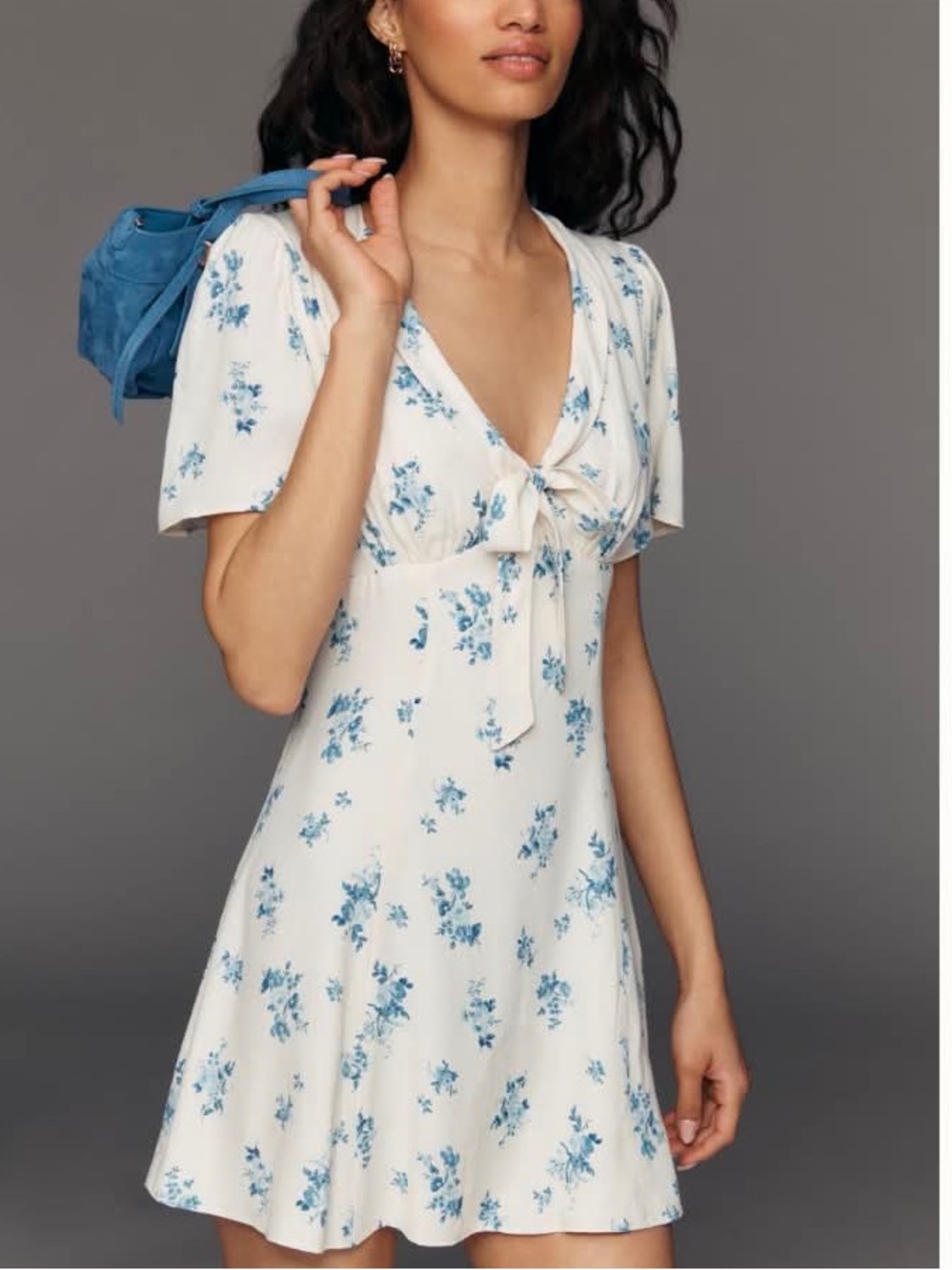 Reformation Tyra Mini Dress